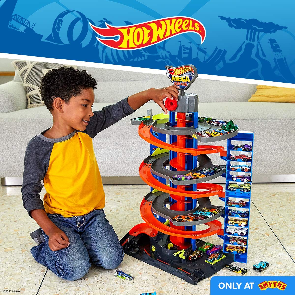 Hot Wheels City Mega Garage Playset