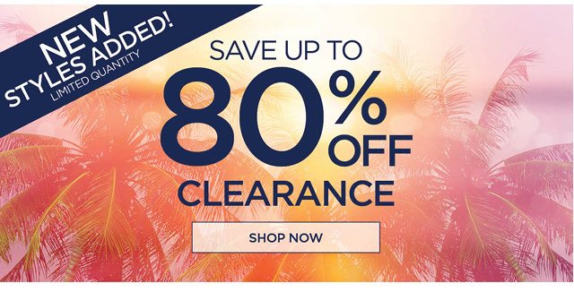 Save up to 80% Clearance