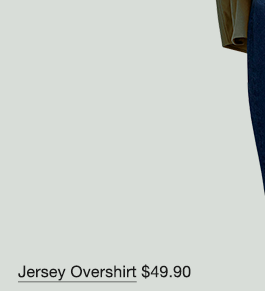 PDP2 - MEN JERSEY OVERSHIRT