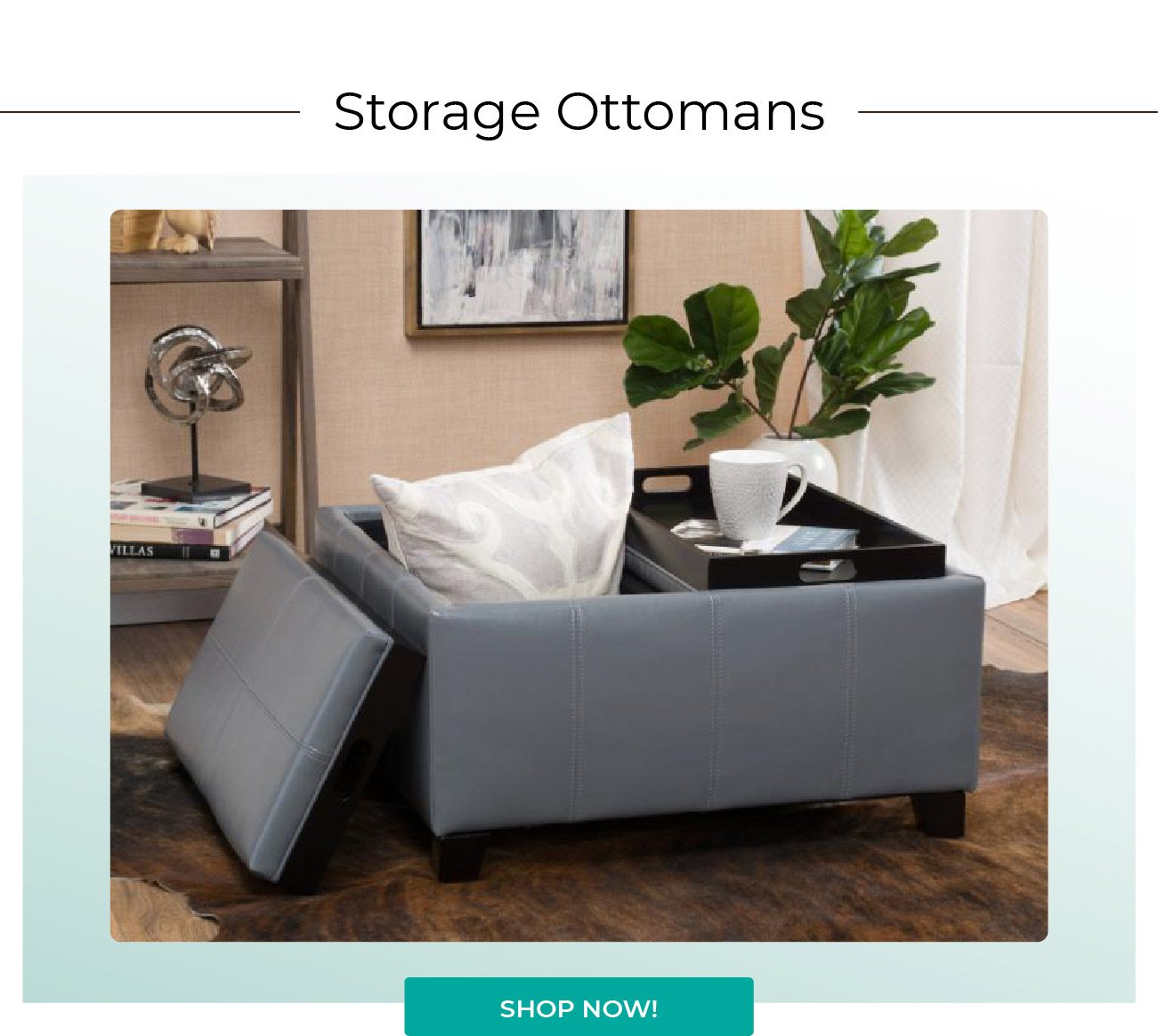 Storage Ottomans