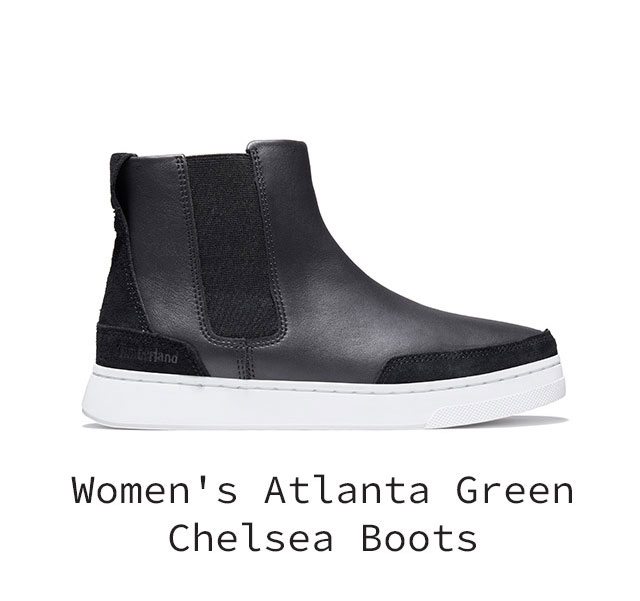 Women's Atlanta Green Chelsea Boots