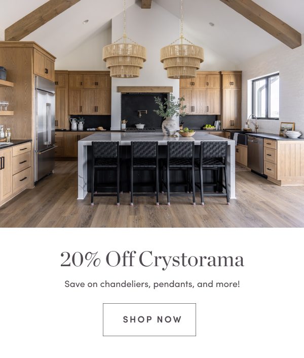 20 Percent Off Crystorama