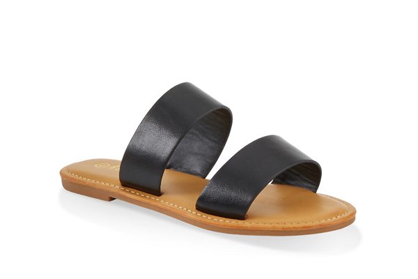 Two Band Slide Sandals