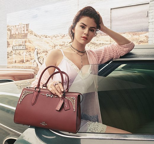 By Selena Gomez, For Coach