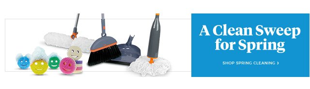 A clean sweep for spring | shop spring cleaning