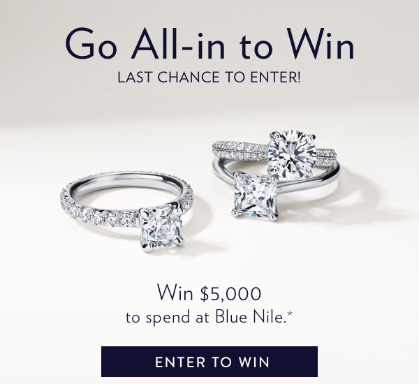 Enter To Win Up To $5,000 To Spend At Blue Nile