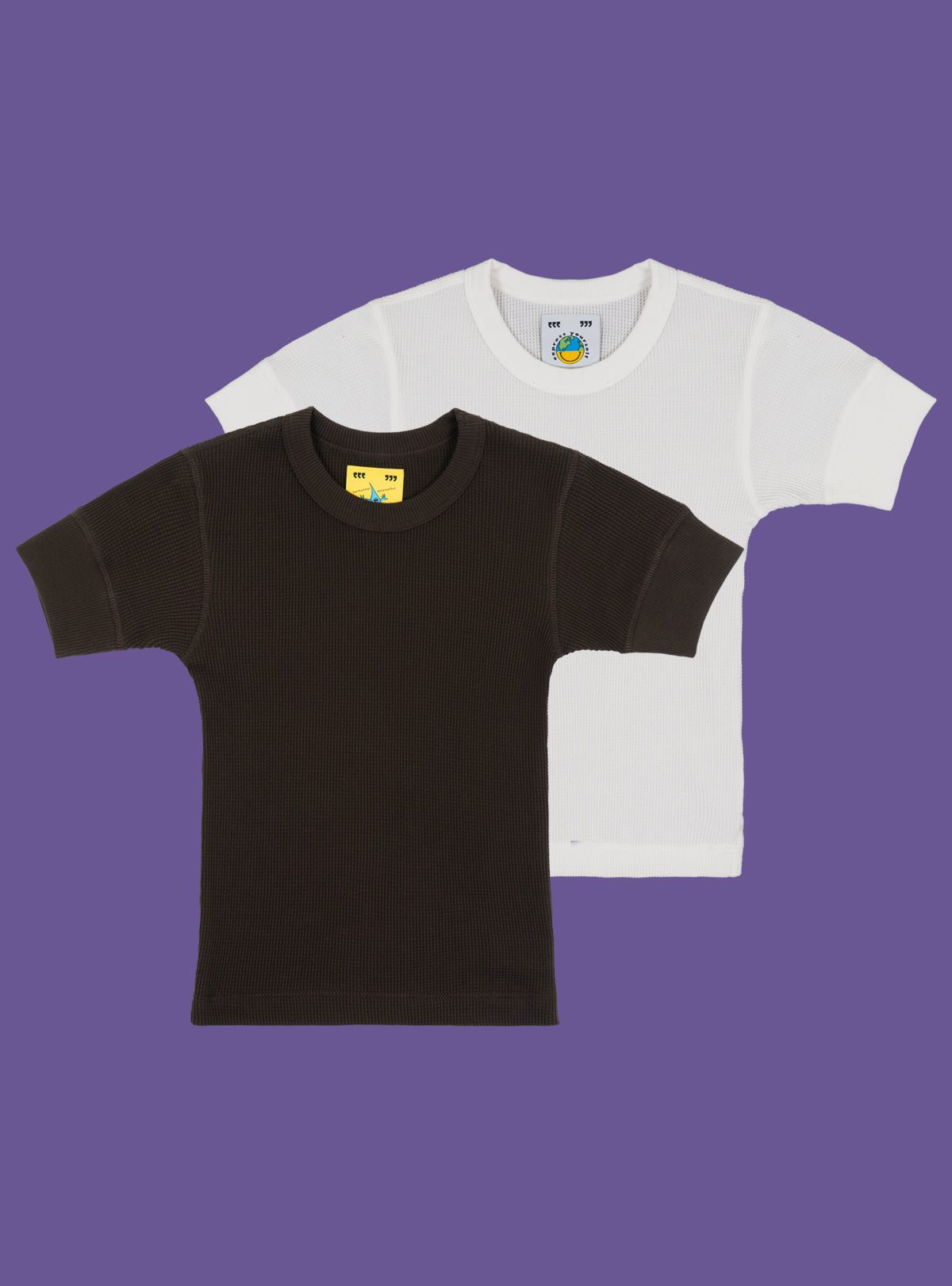 Image of Waffle Baby Tee Two-Pack