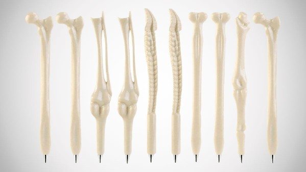 Human Bones Ballpoint Pen Set