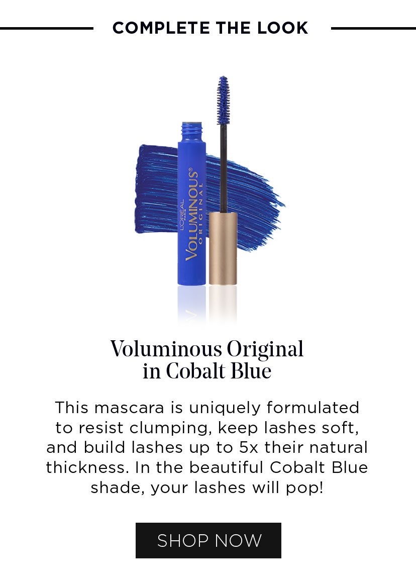Complete The Look - Voluminous Original In Cobalt Blue - Shop Now