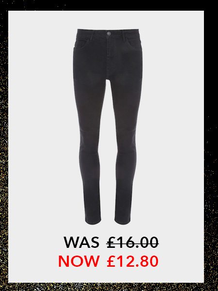 Mens Black Jeans