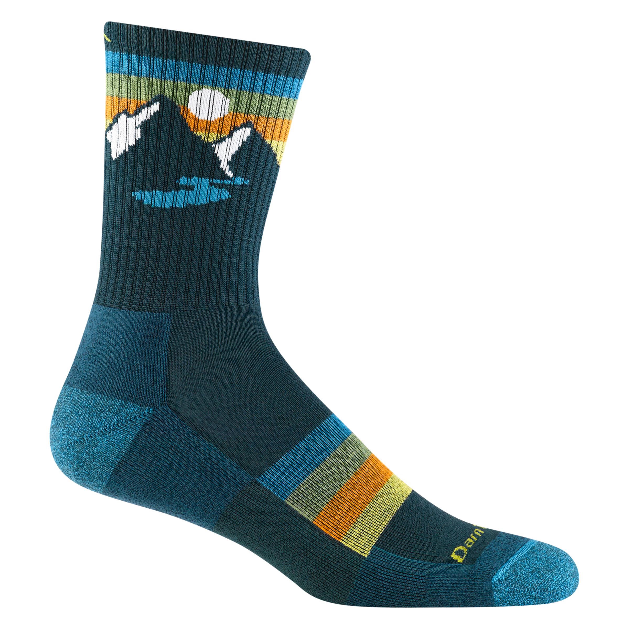 Image of Men's Sunset Ridge Micro Crew Lightweight Hiking Sock