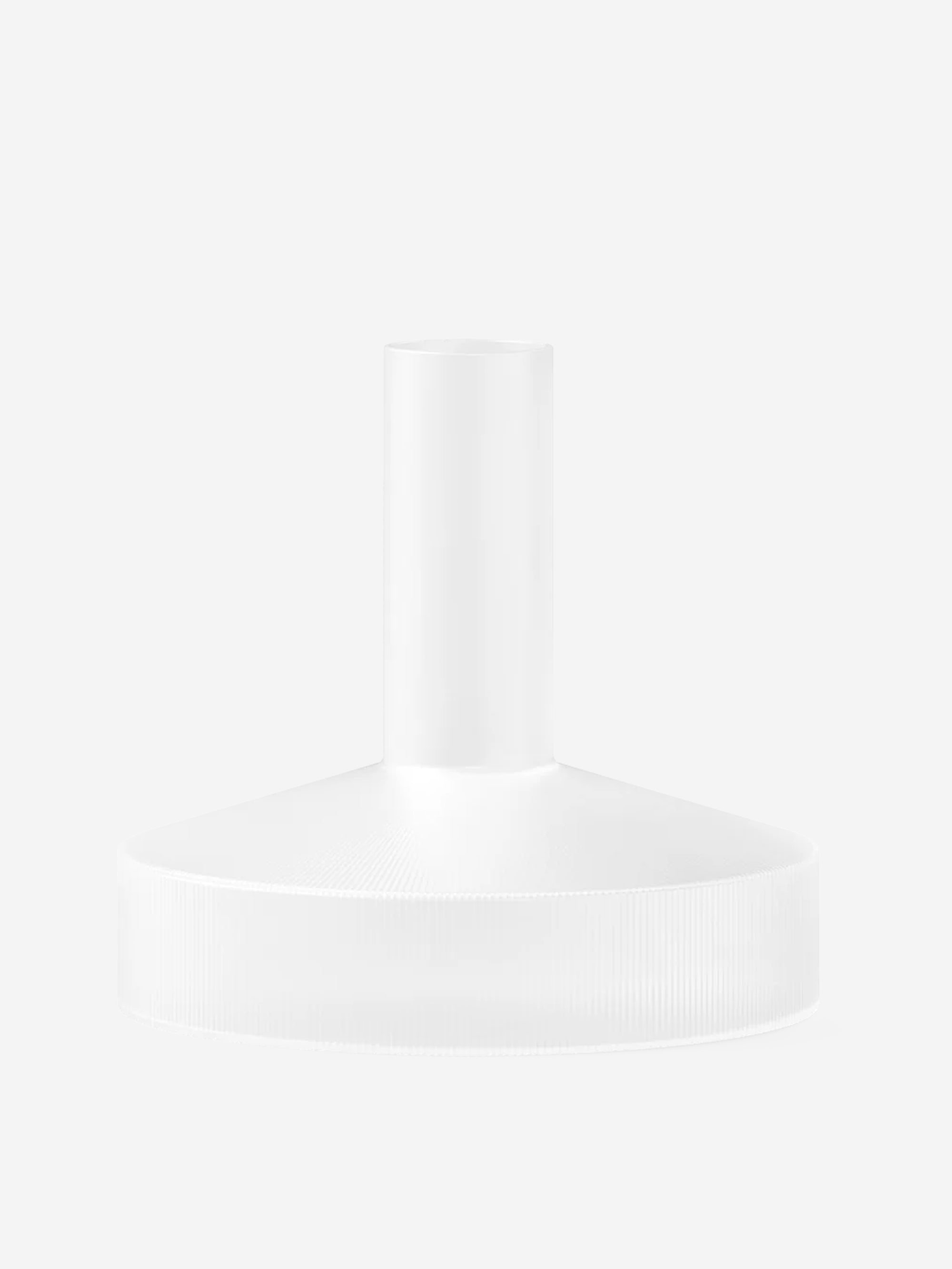 Image of ferm LIVING Ripple Wine Carafe - Frosted