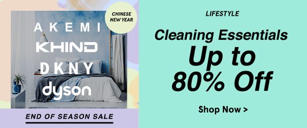 Cleaning Up Essentials Up to 80% Off!