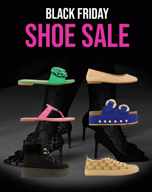 BLACK FRIDAY SHOE SALE