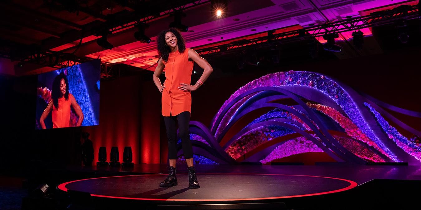 An idea from TED by Candace Parker entitled How to break down barriers and not accept limits