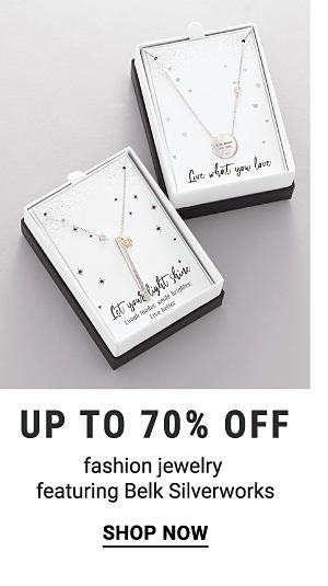 Up to 70% off fashion jewelry featuring Belk Silverworks. Shop Now.