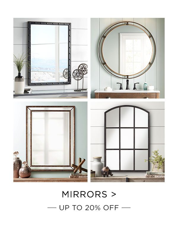 Mirrors - Up To 50% Off