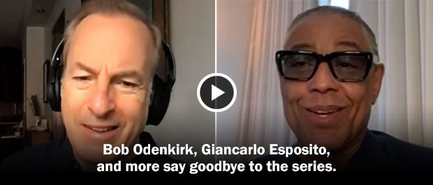 Bob Odenkirk, Giancarlo Esposito, and more say goodbye to the series.