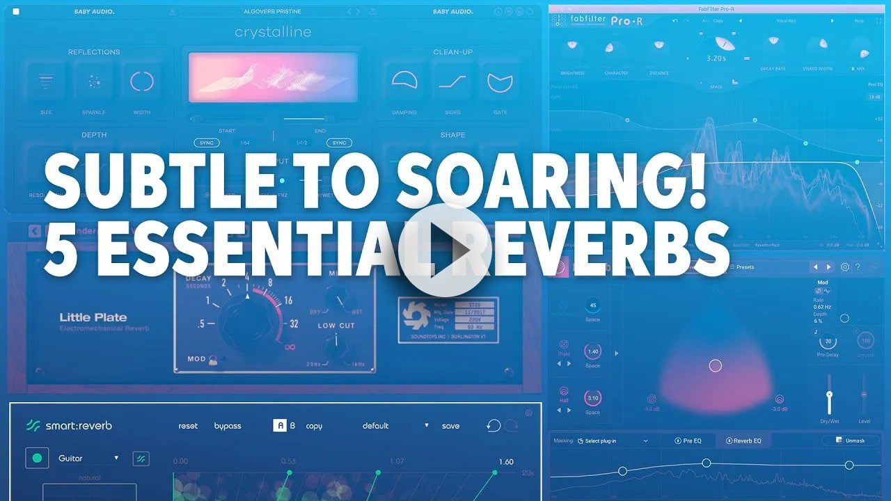 Video: 5 Best Reverb VSTs for Drums. Watch now.