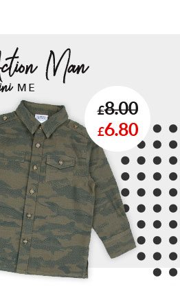 Boys Camo Shirt