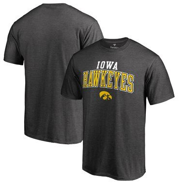 Iowa Hawkeyes Fanatics Branded Showtime Square Up T-Shirt - Charcoal