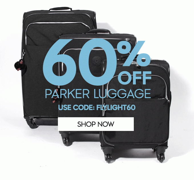 60% Off Parker Luggage. Shop Now