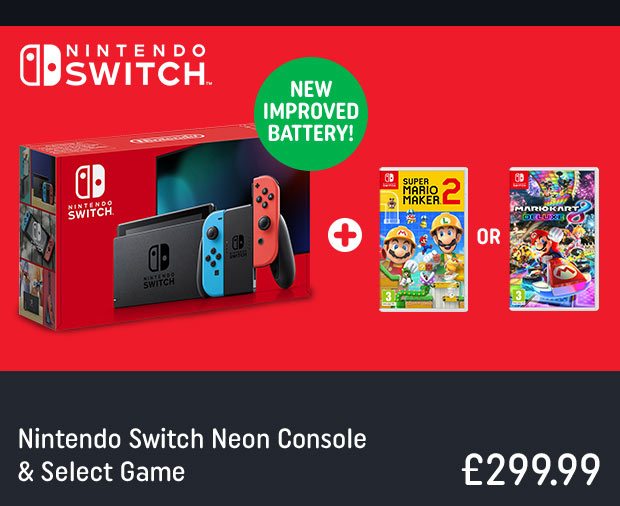 Nintendo Switch Neon & Select Game