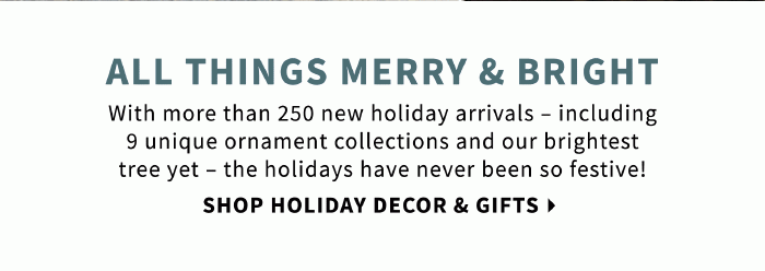 Holiday Decor & Gifts