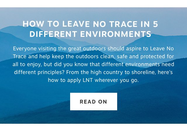 Destination: How to Leave No Trace 