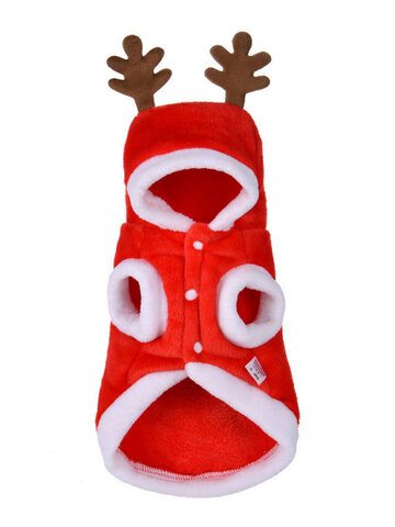 Christmas Elk Pet Dog Festival Costume