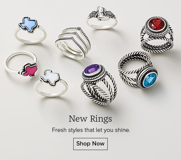 New Rings - Fresh styles that let you shine. Shop Now