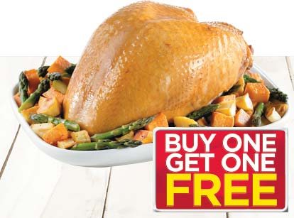 Buy One Get One FREE* Honeysuckle White Turkey Breast