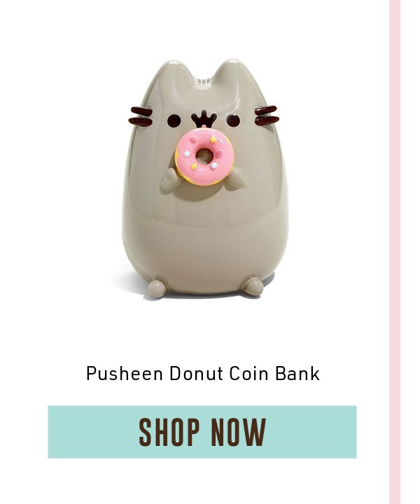 Pusheen Donut Coin Bank