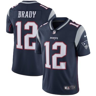 Nike Tom Brady New England Patriots Navy Vapor Untouchable Limited Player Jersey
