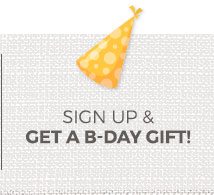 Sign up for Birthday Offers