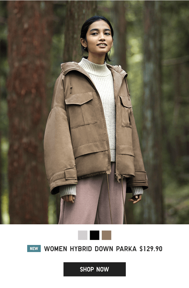 PDP1 - WOMEN HYBRID DOWN PARKA