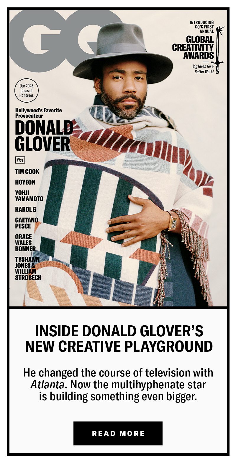 Donald Glover GQ Magazine Cover