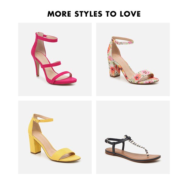 MORE STYLES TO LOVE