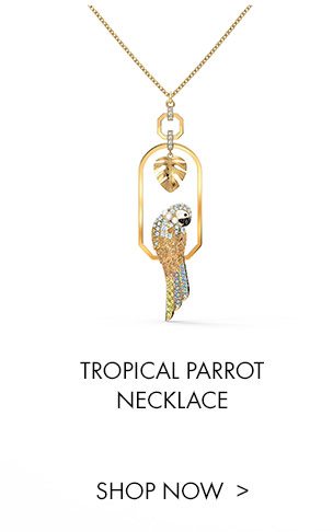 Tropical Parrot Necklace