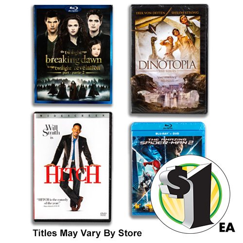 Shop $1 DVDs