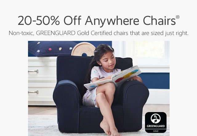 STARTS NOW - 20-50% OFF ANYWHERE CHAIRS