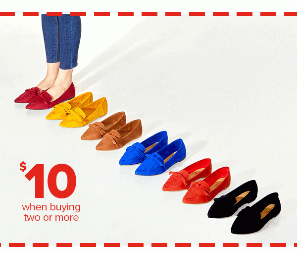 Shop $10 Shoes