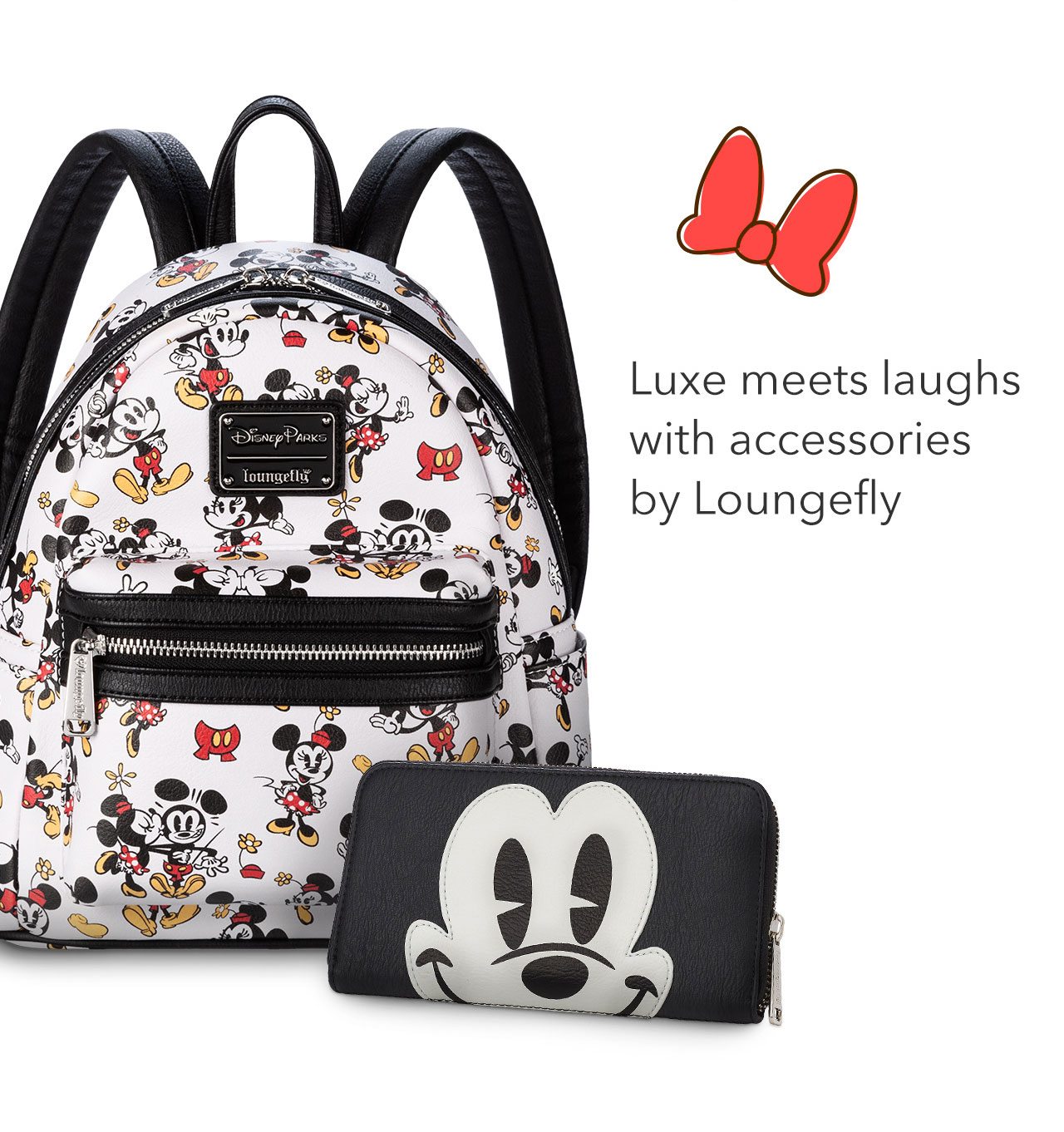 Luxe meets laughs with accessories by Loungefly
