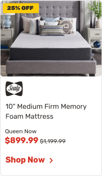 10 inch Medium Firm Memory Foam Mattress