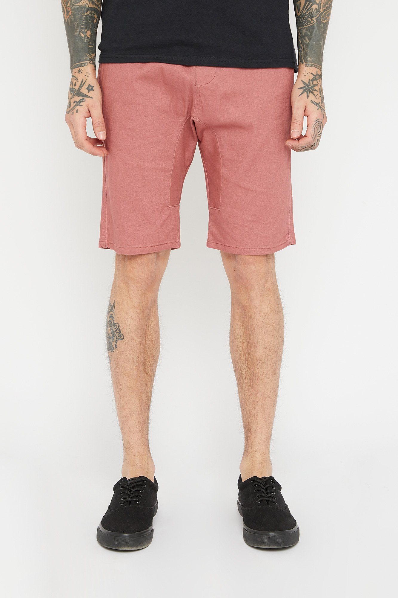 Image of West49 Mens Solid Twill Jogger Short
