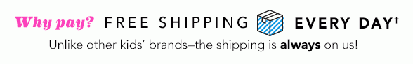 Free Shipping Every Day + BOPIS