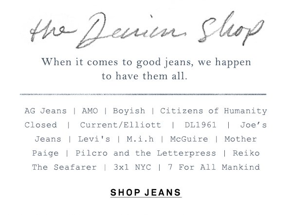 Shop jeans.