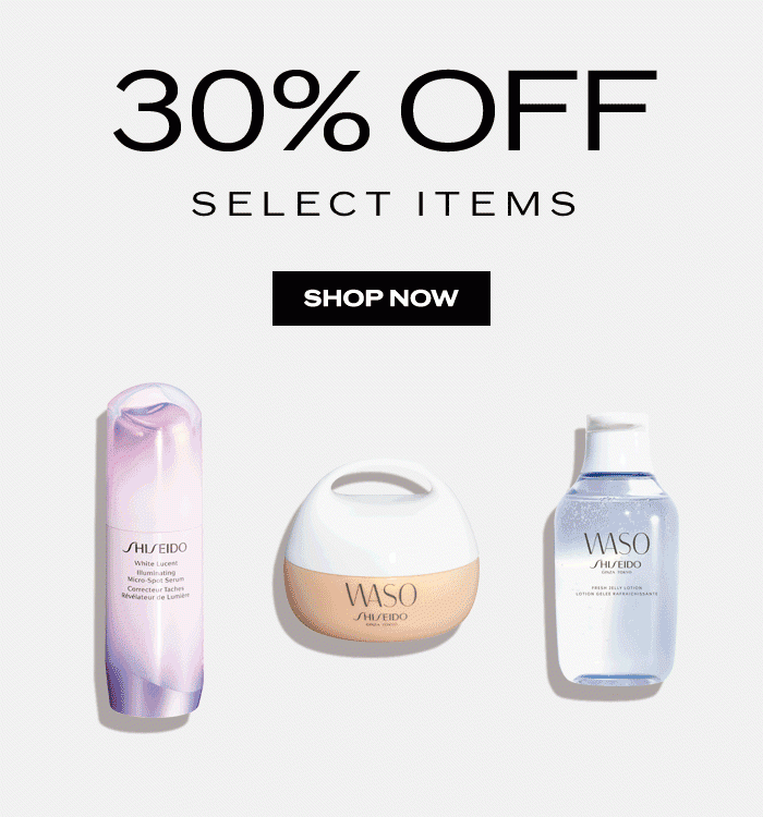 30% Off Select Items