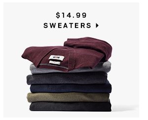 $14.99 sweaters