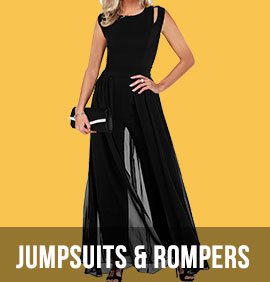 JUMPSUITS & ROMPERS